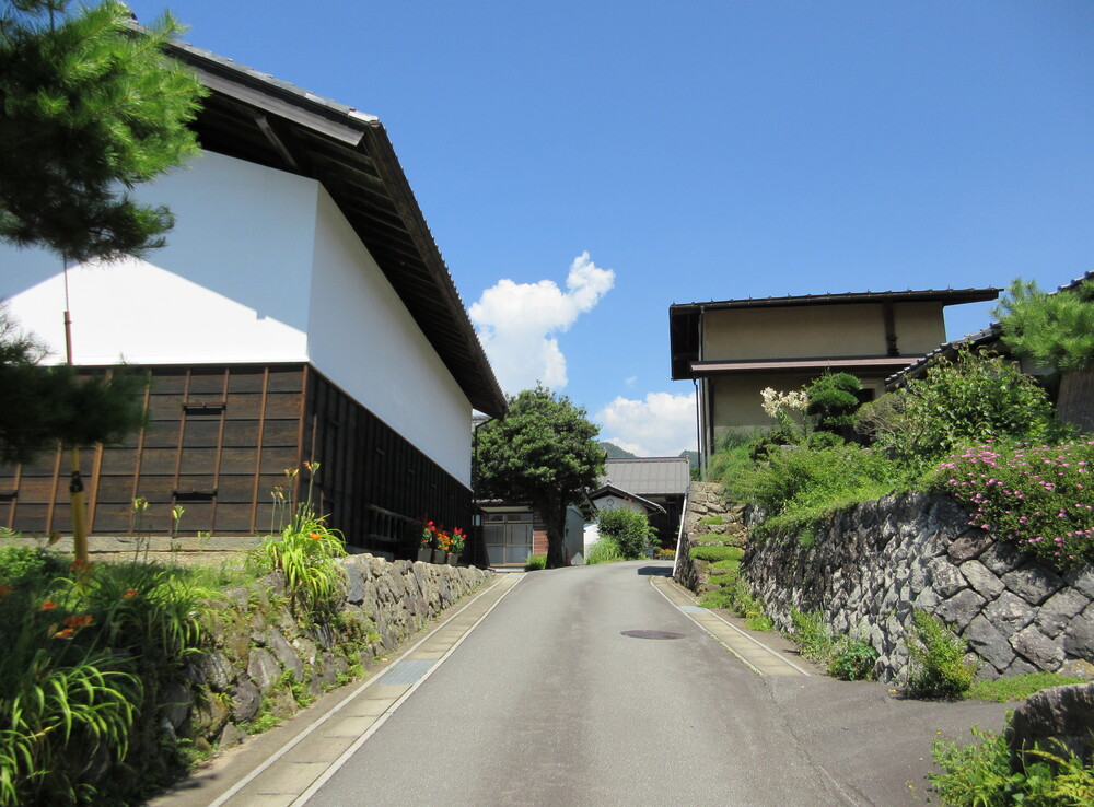 赤岩集落(群馬県中之条町)