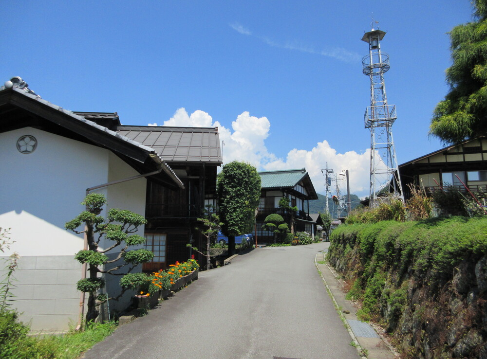 赤岩集落(群馬県中之条町)