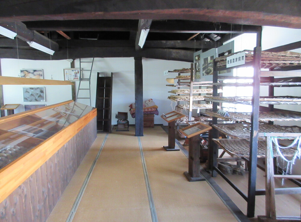 赤岩集落(群馬県中之条町)お蚕さんの里 展示館