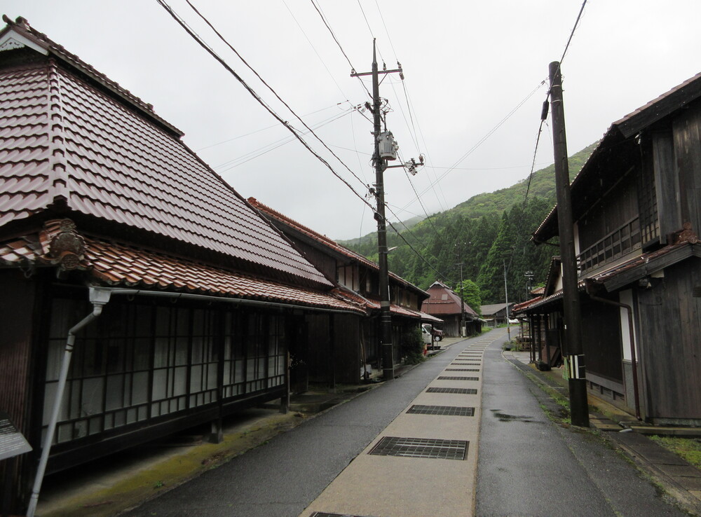 佐々並の町並み(山口県萩市)