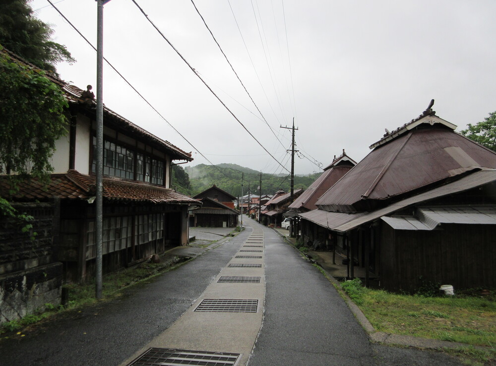 佐々並の町並み(山口県萩市)