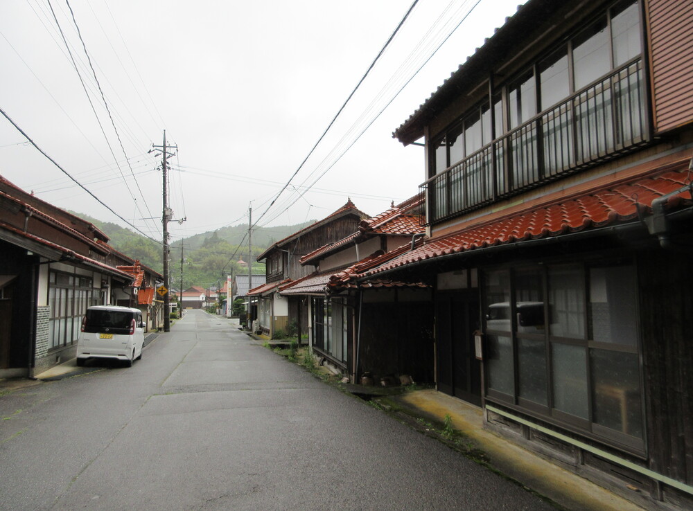佐々並の町並み(山口県萩市)
