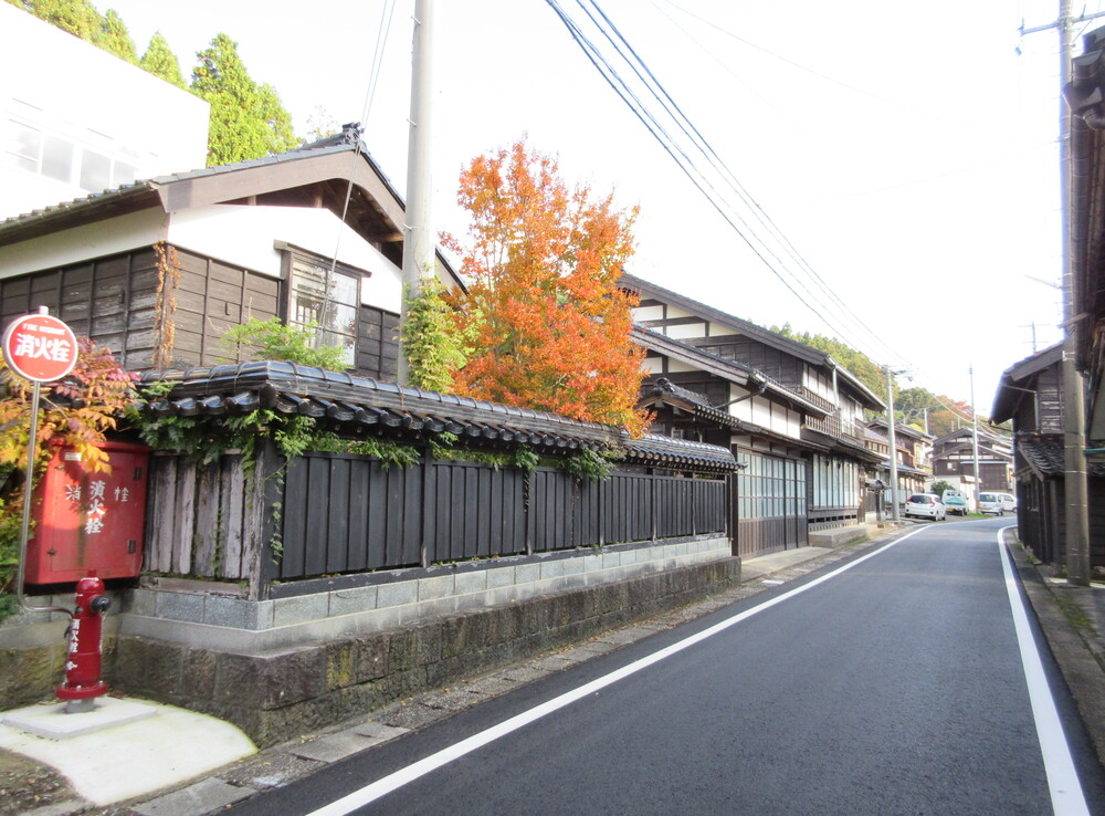 佐渡赤泊の町並み(新潟県佐渡市)