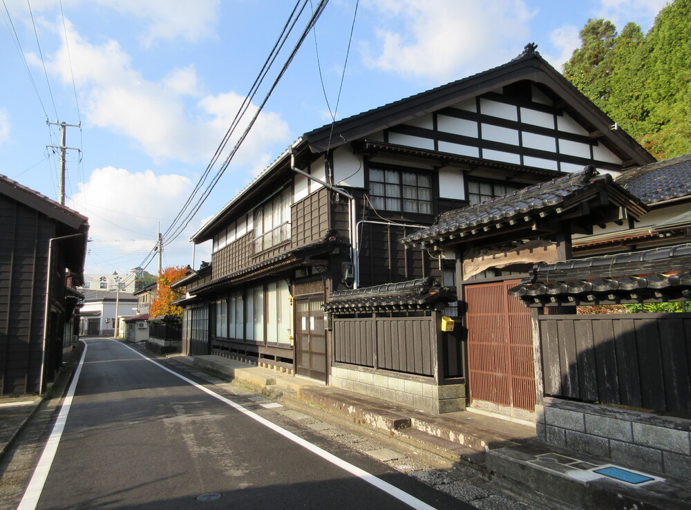 佐渡赤泊の町並み(新潟県佐渡市)