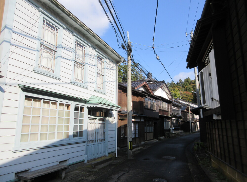 佐渡赤泊の町並み(新潟県佐渡市)