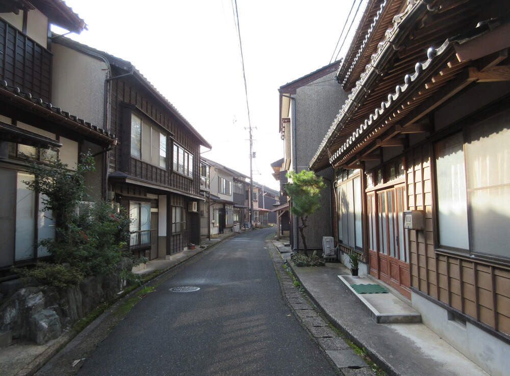 佐渡赤泊の町並み(新潟県佐渡市)