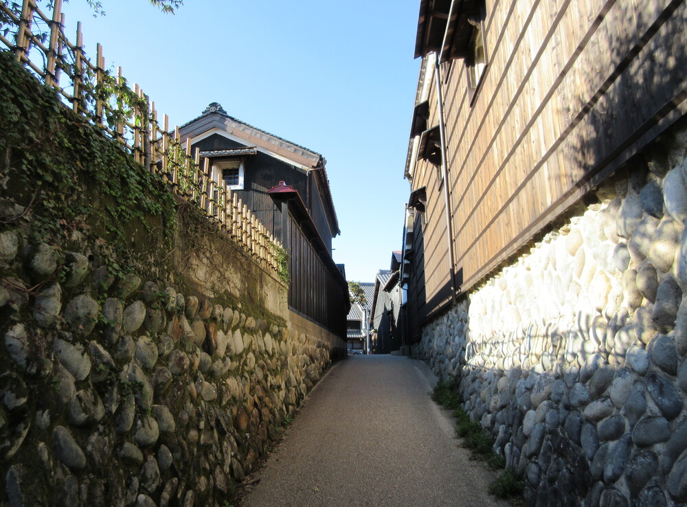 川原町の町並み(岐阜県岐阜市)