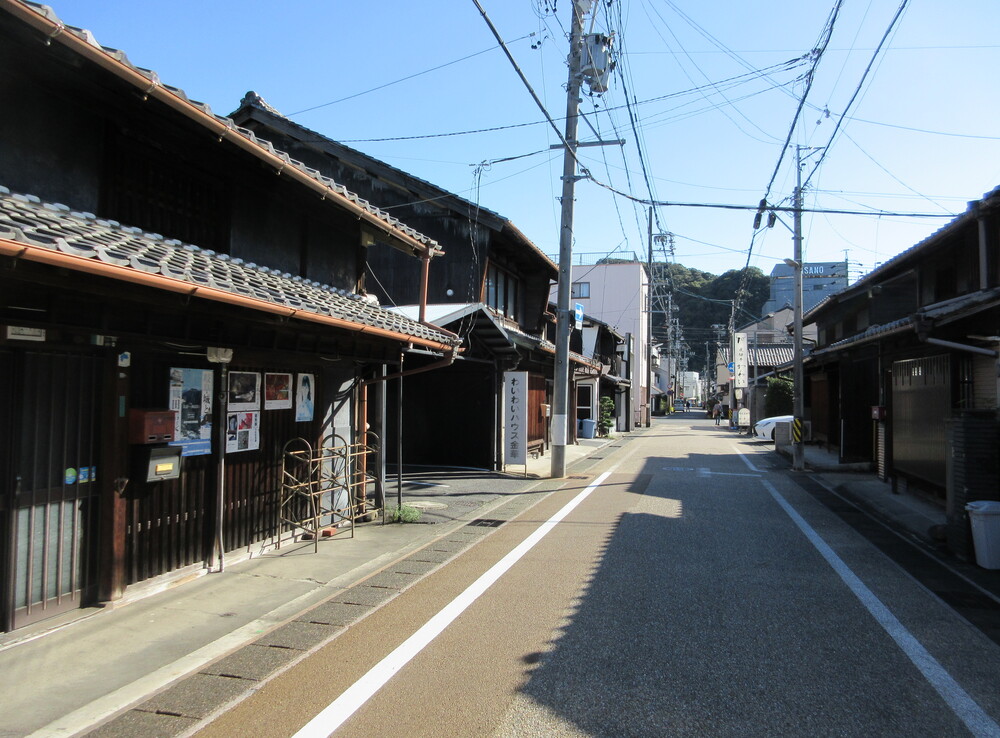 川原町の町並み(岐阜県岐阜市)