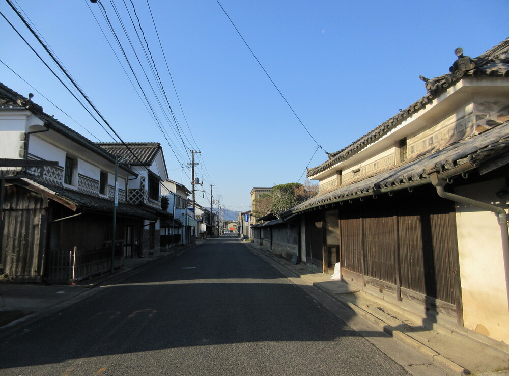 神辺の町並み(広島県福山市)