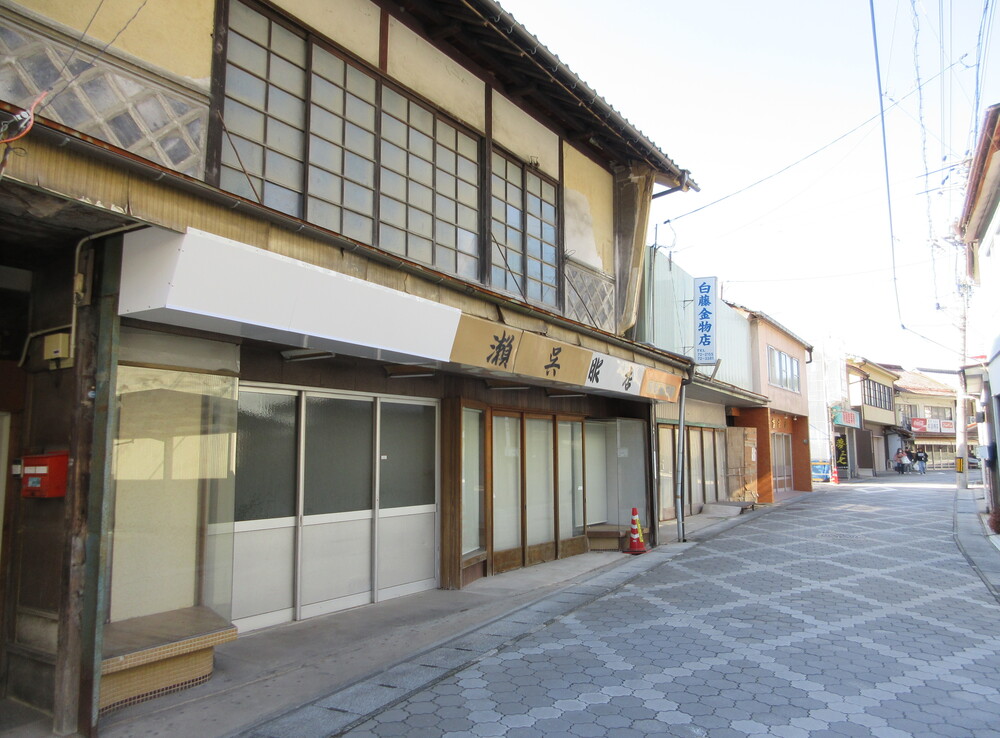 新見の商店街