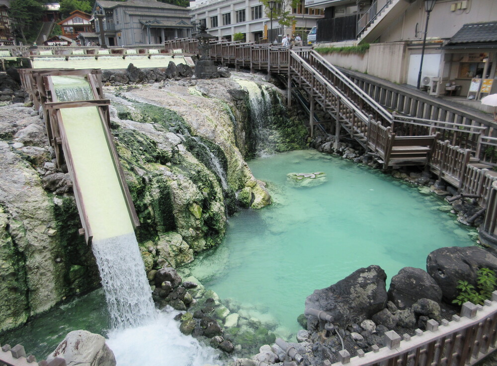 湯畑・草津温泉(群馬県草津町)