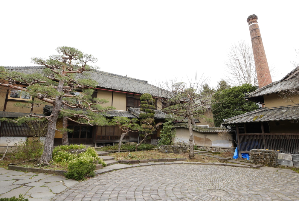 市村酒造場の酒蔵・小布施の町並み(長野県小布施町)