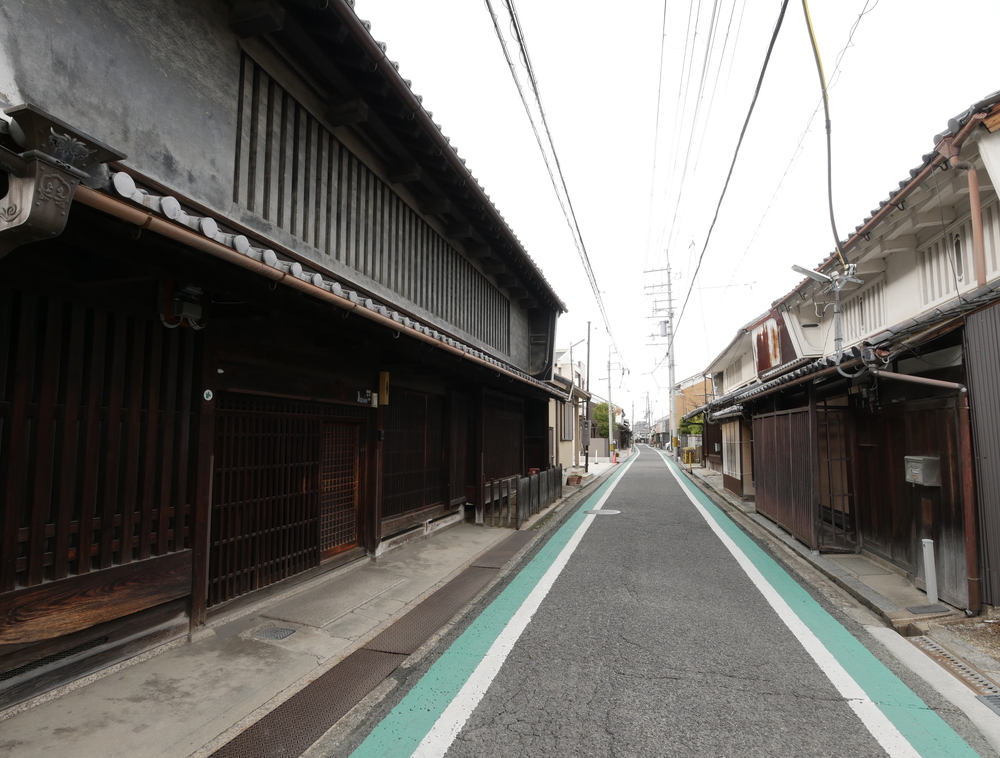 八木町の町並み(奈良県橿原市)