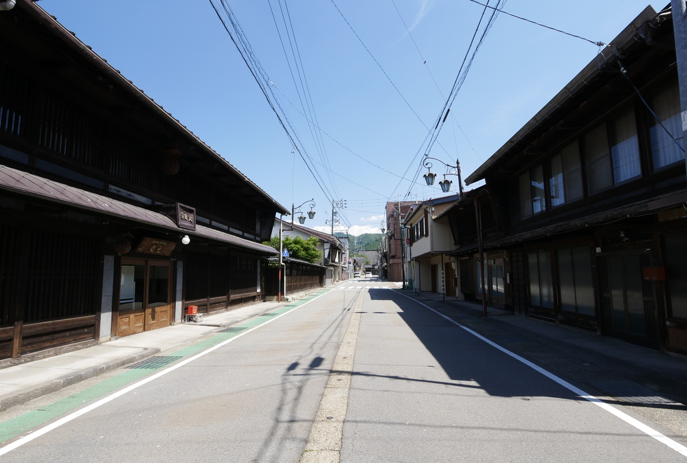 郡上市白鳥の町並み(岐阜県郡上市)