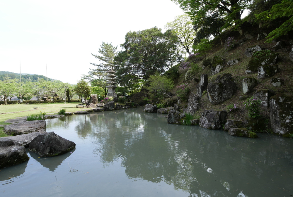 旧久留島氏庭園|森城下町の町並み(大分県玖珠町)