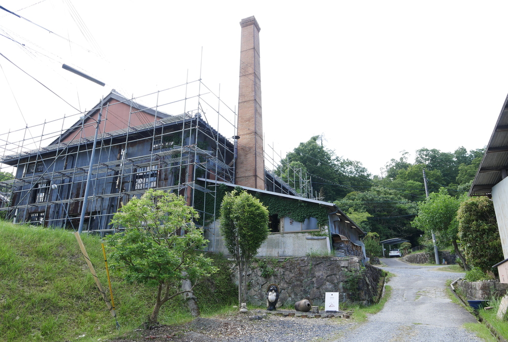 信楽の町並み(滋賀県甲賀市)