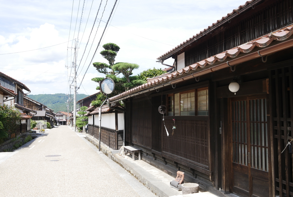 鹿野城下の町並み(鳥取県鳥取市)