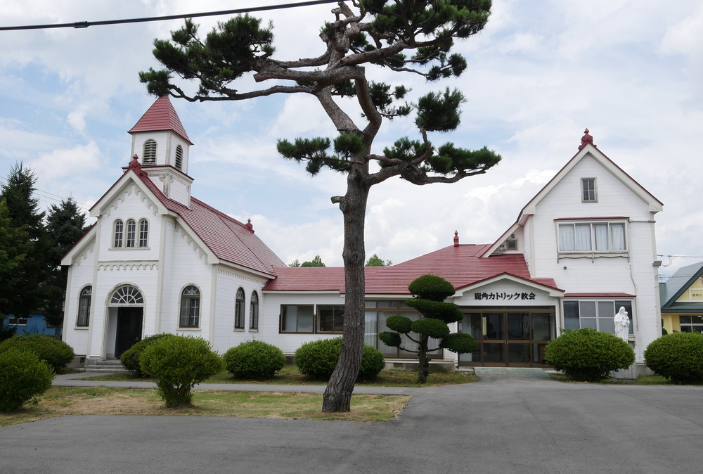 鹿角カトリック教会(秋田県鹿角市)