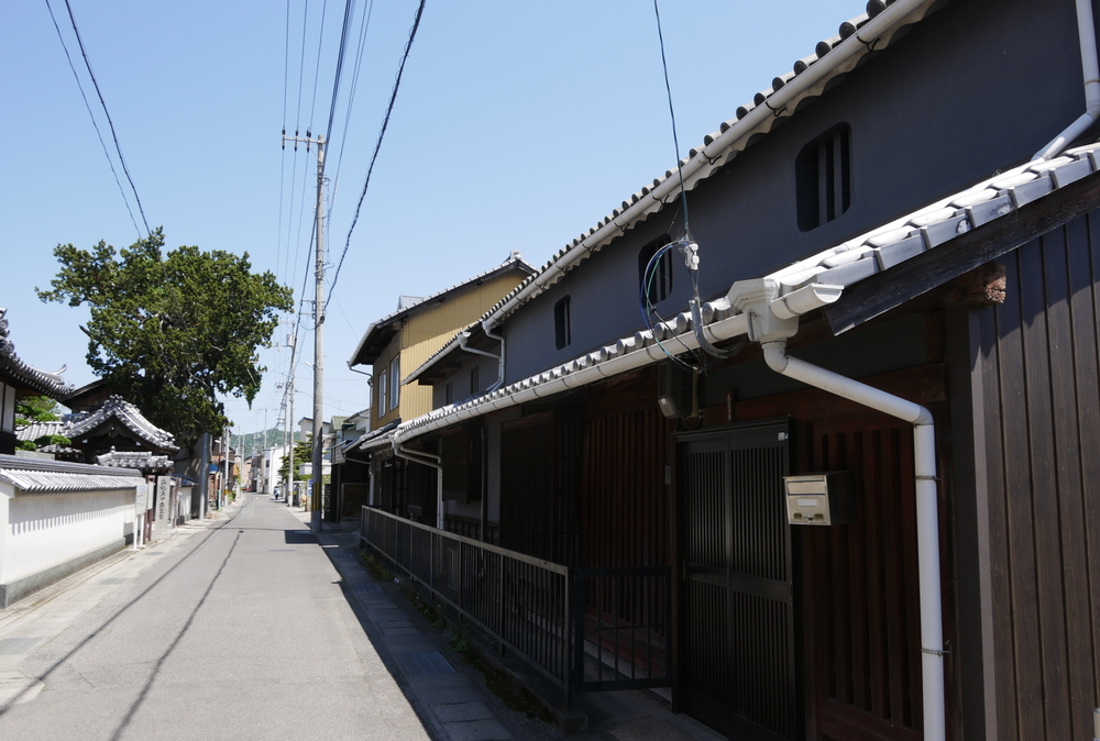 志度の町並み(香川県さぬき市)
