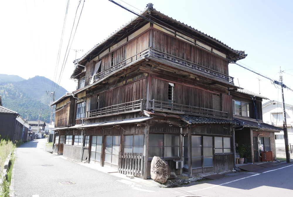 久万の町並み(愛媛県久万高原町)
