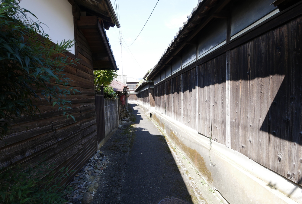 久万の町並み(愛媛県久万高原町)