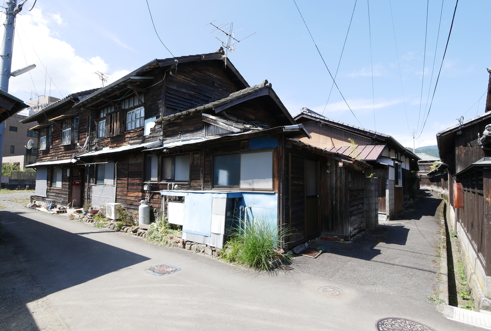 久万の町並み(愛媛県久万高原町)