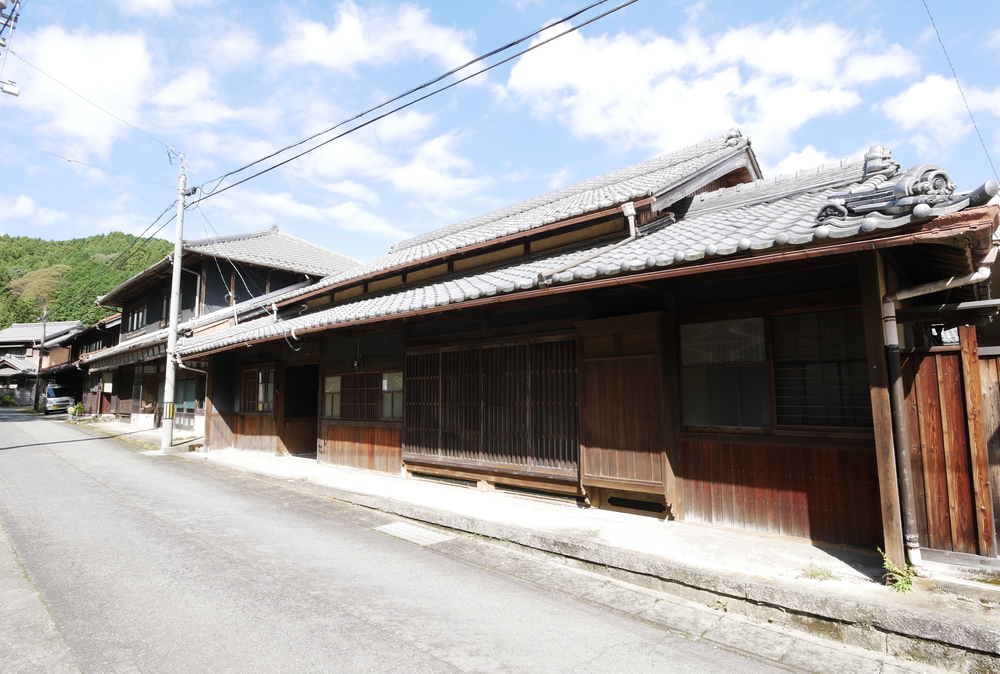 奥津宿の町並み(三重県津市)