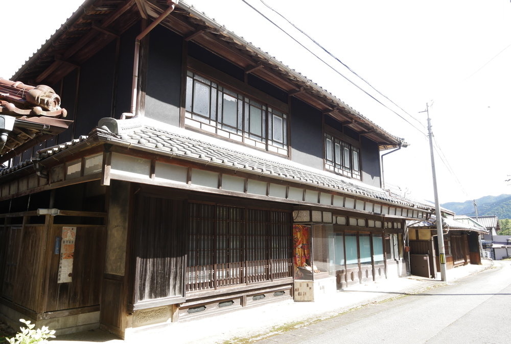 奥津宿の町並み(三重県津市)
