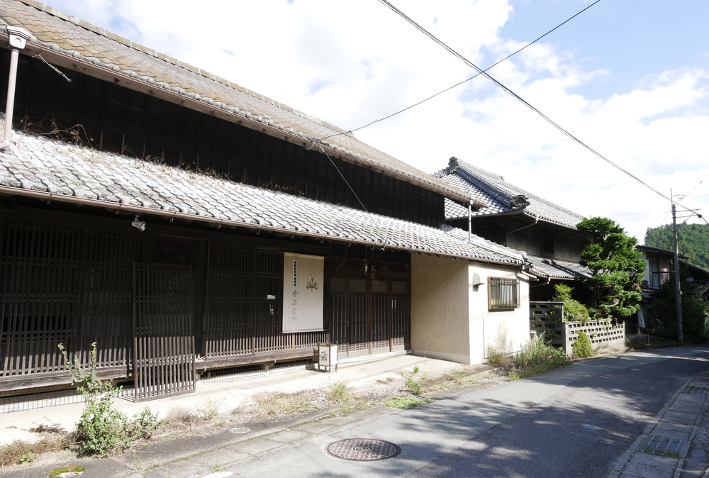 奥津宿の町並み(三重県津市)