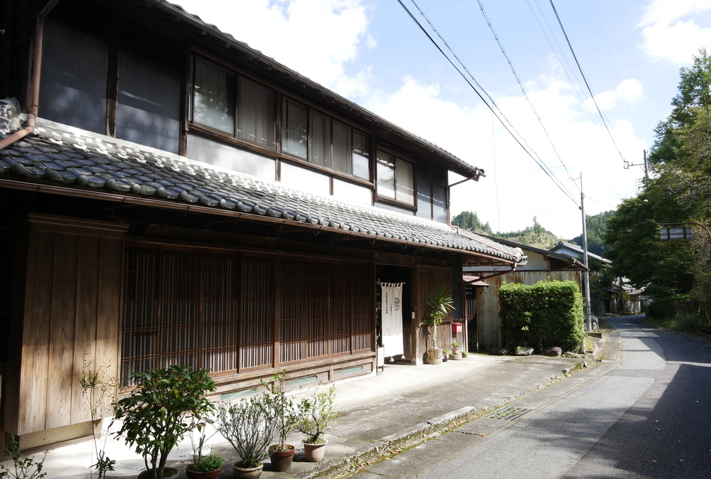 奥津宿の町並み(三重県津市)